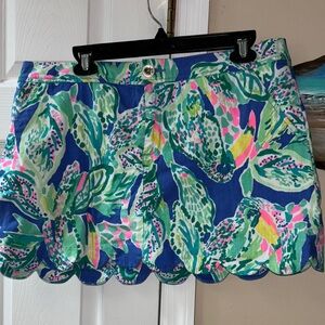 Lilly Pulitzer Lorelie Skort size 14